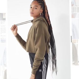 Urban outfitters cropped hoodie